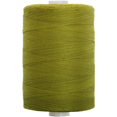 Threadart 100% Cotton Thread | Color LIME GREEN | For Quilting, Sewing, and  Serging | 1000M Spools 50/3 Weight | 50 Colors Available