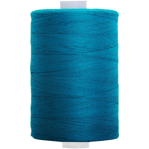 Cotton Quilting Thread - Bright Turquoise - 1000M- 50 Wt. - Threadart.com