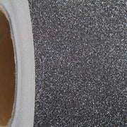 Black Glitter Vinyl Peel and Stick Paper Self Adhesive 12" Wide - Threadart.com
