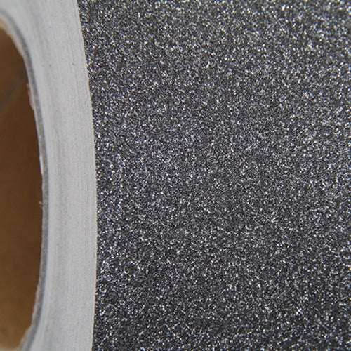 Black Glitter Vinyl Peel and Stick Paper Self Adhesive 12" Wide - Threadart.com
