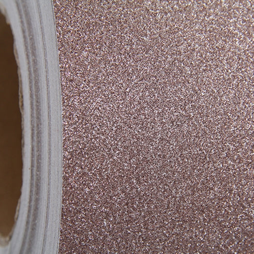 Coffee Brown Glitter Vinyl Peel and Stick Paper Self Adhesive 12" Wide - Threadart.com