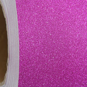 Hot Pink Glitter Vinyl Peel and Stick Paper Self Adhesive 12" Wide - Threadart.com