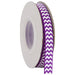 Grosgrain Chevron Ribbon 3/8" - 10 Yards - Purple - Threadart.com
