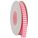Grosgrain Chevron Ribbon 3/8" - 10 Yards - Hot Pink - Threadart.com