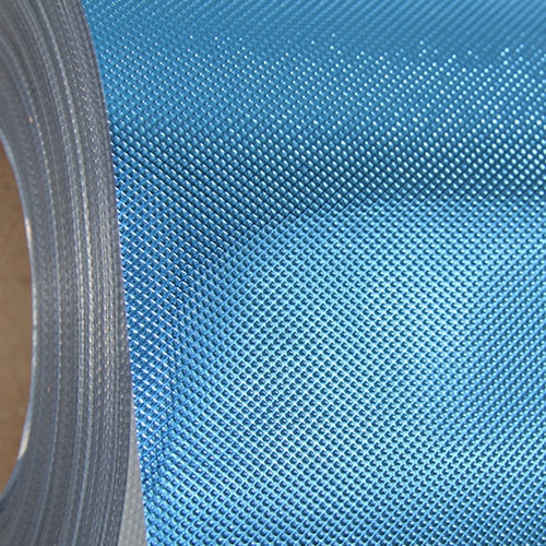 Embossed Blue Metallic 20 inches Heat Transfer Vinyl Film By The Yard - Threadart.com