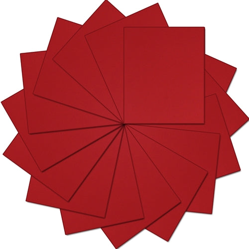 Red Iron On Vinyl - Heat Transfer Pack of  Sheets - Threadart.com