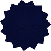 Navy Iron On Vinyl - Heat Transfer Pack of  Sheets - Threadart.com