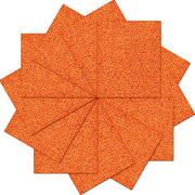 Copper Glitter  Iron On Vinyl - Pack of Heat Transfer Sheets - Threadart.com