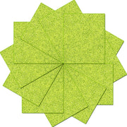 Light Green Glitter  Iron On Vinyl - Pack of Heat Transfer Sheets - Threadart.com