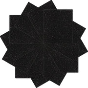 Black Glitter  Iron On Vinyl - Pack of Heat Transfer Sheets - Threadart.com