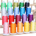 20 Colors of Polyester Embroidery Thread Set - Fresh Colors - Threadart.com