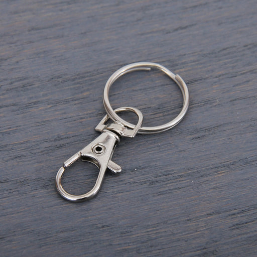 Key Ring with Lobster Clasp —