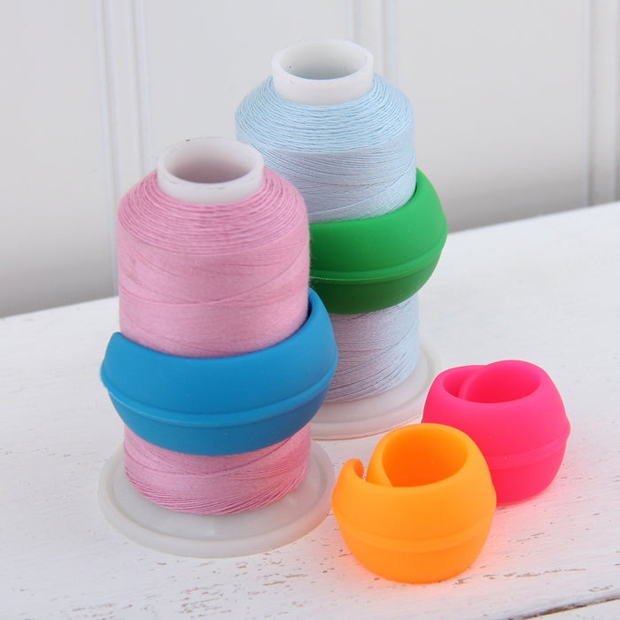 Colorful Thread Spool Huggers - 5 Per Pkg - Threadart.com