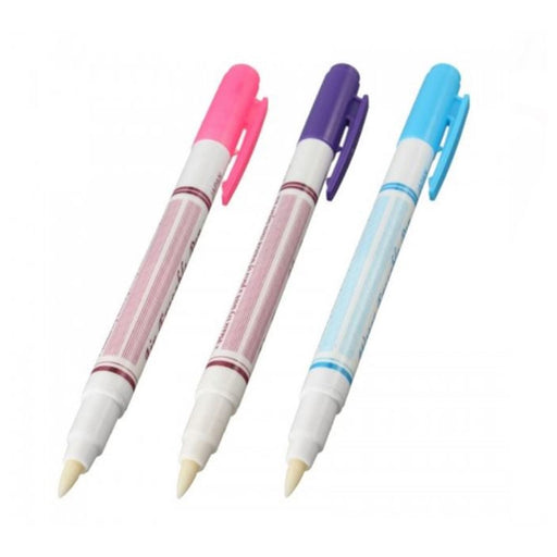 Three Pen Set - Air/Water Erasable Marking Pens - Double Headed - Threadart.com