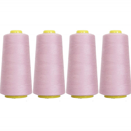 Four Cone Set of Polyester Serger Thread - Violet 253 - 2750 Yards Each - Threadart.com