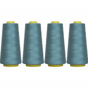Four Cone Set of Polyester Serger Thread - Ozone 322 - 2750 Yards Each - Threadart.com