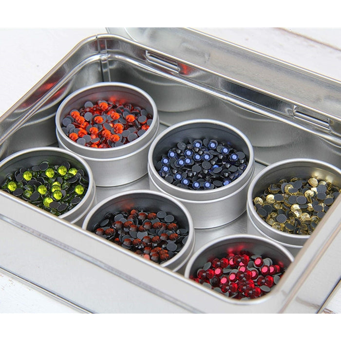 Hot Fix Rhinestone Set In 6 Spring Colors - SS20 - Threadart.com