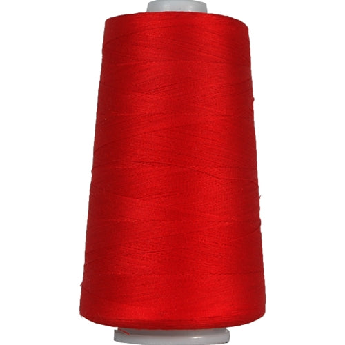 Heavy Duty Cotton Quilting Thread - Red - 2500 Meters - 40 Wt. - Threadart.com