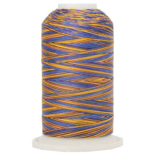 Multicolor Variegated Cotton Thread 600M - Mediterranean - Threadart.com