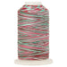 Multicolor Variegated Cotton Thread 600M - Holiday - Threadart.com