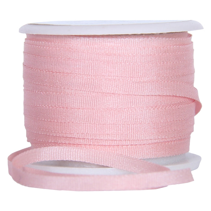 Silk Ribbon 2mm Lt Salmon x 10 Meters No. 537 - Threadart.com
