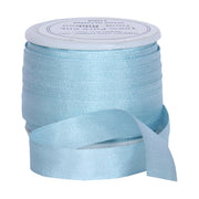 Silk Ribbon 7mm Lt Teal x 10 Meters No. 607 - Threadart.com