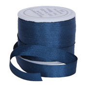 Silk Ribbon 7mm Navy x 10 Meters No. 590 - Threadart.com
