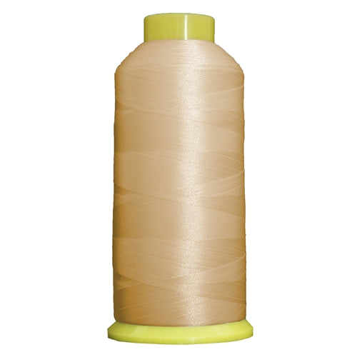 Large Polyester Embroidery Thread No. 118 - Ecru- 5000 M - Threadart.com