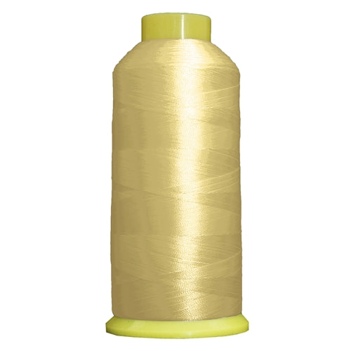 Large Polyester Embroidery Thread No. 151 - Pale Yellow - 5000 M - Threadart.com