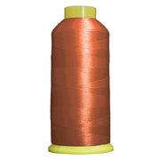 Large Polyester Embroidery Thread No. 165 - Rust- 5000 M - Threadart.com
