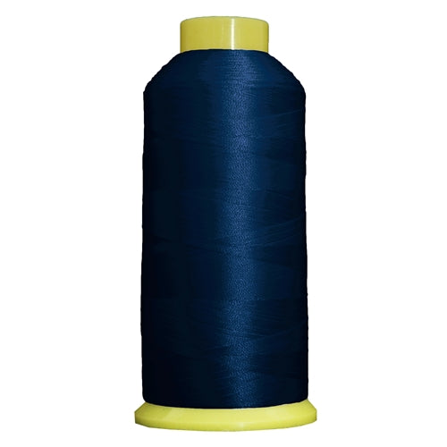 Large Polyester Embroidery Thread No. 231 - Bright Navy- 5000 M - Threadart.com