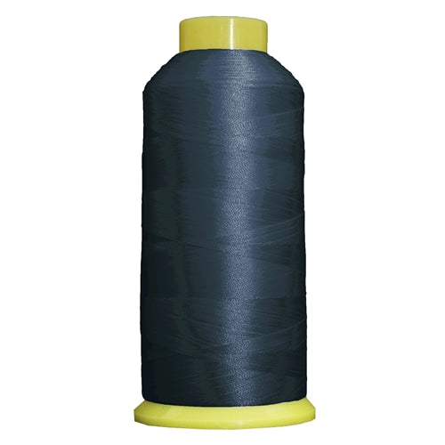 Large Polyester Embroidery Thread No. 244 - Ocean Blue- 5000 M - Threadart.com