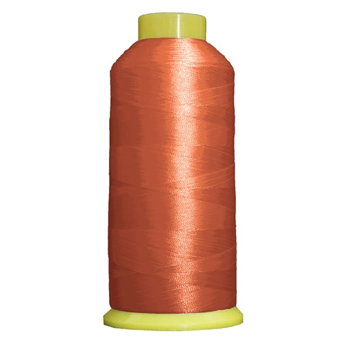 Large Polyester Embroidery Thread No. 289 - Dk Coral-5000 M - Threadart.com