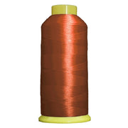 Large Polyester Embroidery Thread No. 290 - Dk Rust-5000 M - Threadart.com