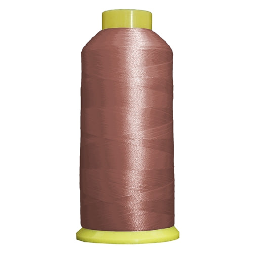 Large Polyester Embroidery Thread No. 481 - Dk Salmon- 5000 M - Threadart.com