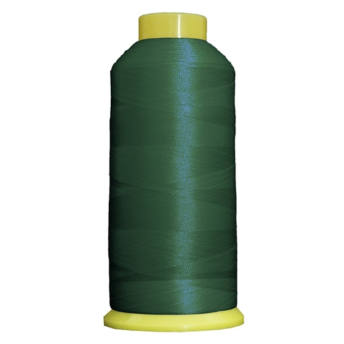 Large Polyester Embroidery Thread No. 372 - Dk Green- 5000 M - Threadart.com
