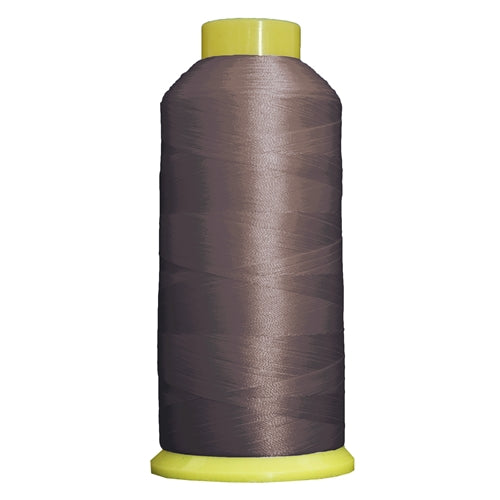 Large Polyester Embroidery Thread No. 398 - Grey Rod- 5000 M - Threadart.com