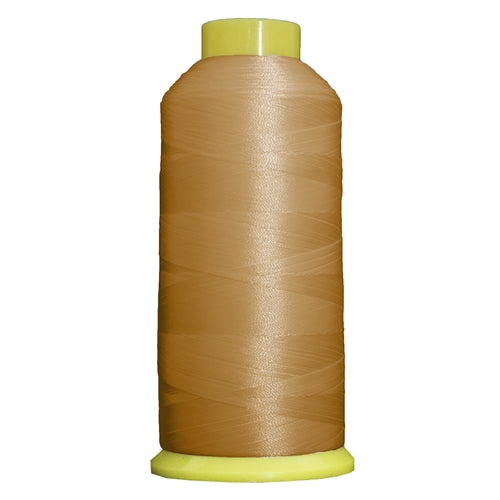 Large Polyester Embroidery Thread No. 407 - Rattan - 5000 M - Threadart.com
