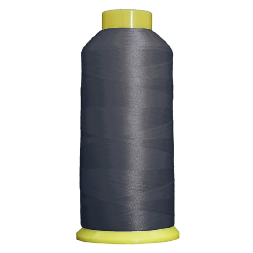 Large Polyester Embroidery Thread No. 430 - Steel Grey-5000 M - Threadart.com
