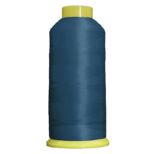 Large Polyester Embroidery Thread No. 466 - Blue Teal-5000 M - Threadart.com