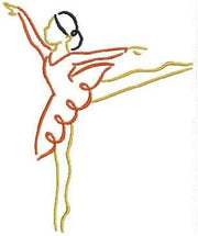 Machine Embroidery Designs - Beautiful Dancers(1) - Threadart.com