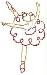 Machine Embroidery Designs - Beautiful Dancers(1) - Threadart.com
