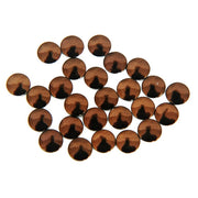 Hot Fix Metallic Nailheads 5mm Coffee - 2 gross - Threadart.com