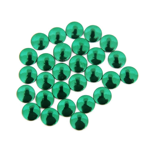 Hot Fix Metallic Nailheads 5mm Olivine - 2 gross - Threadart.com
