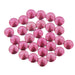 Hot Fix Metallic Nailheads 5mm Pink - 2 gross - Threadart.com