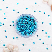 Hot Fix Metallic Rhinestones 2mm Blue Zircon - Threadart.com