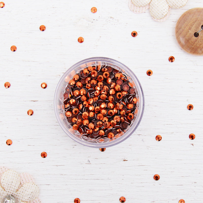 Hot Fix Metallic Rhinestones 2mm Hyacinth - Threadart.com