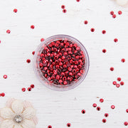 Hot Fix Metallic Rhinestones 3mm Siam - 10 gross - Threadart.com