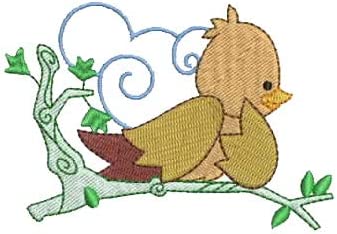 Machine Embroidery Designs - Birds Waiting(1) - Threadart.com