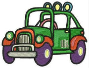 Machine Embroidery Designs - Cartoon Autos(1) - Threadart.com